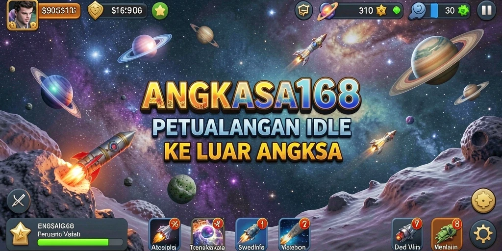Tampilan gameplay ANGKASA168 yang seru dan adiktif.