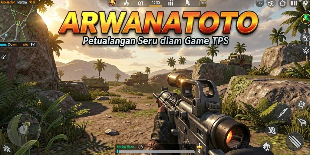 Tampilan menarik dari gameplay ARWANATOTO yang penuh aksi.