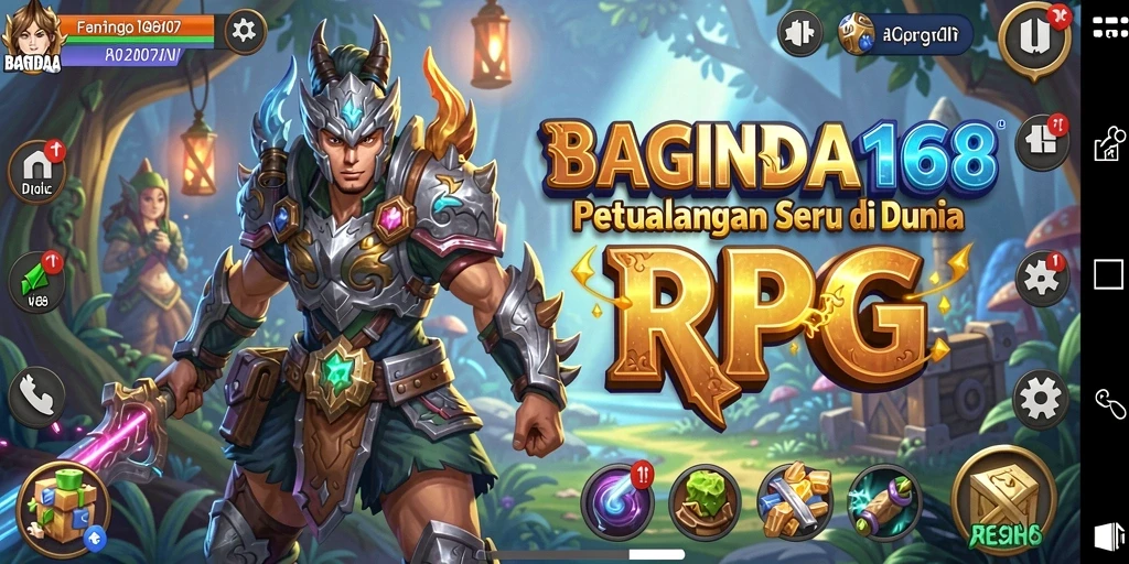 Tampilan gameplay seru dari BAGINDA168 di dunia RPG.