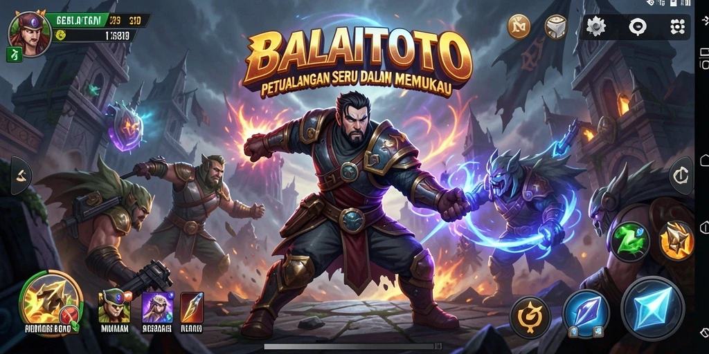 Tampilan gameplay seru dalam BALAITOTO dengan aksi mendebarkan.