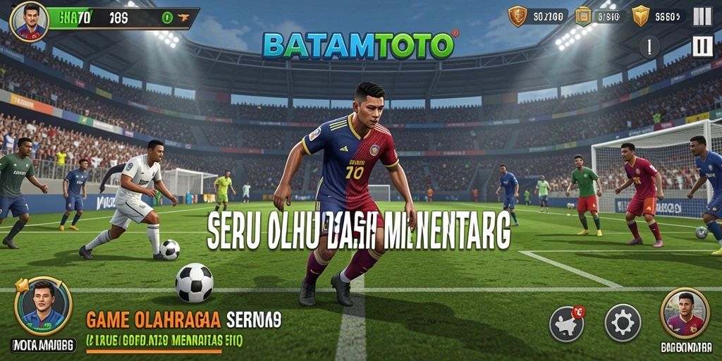 Tampilan gameplay seru dan mendebarkan dari BATAMTOTO.