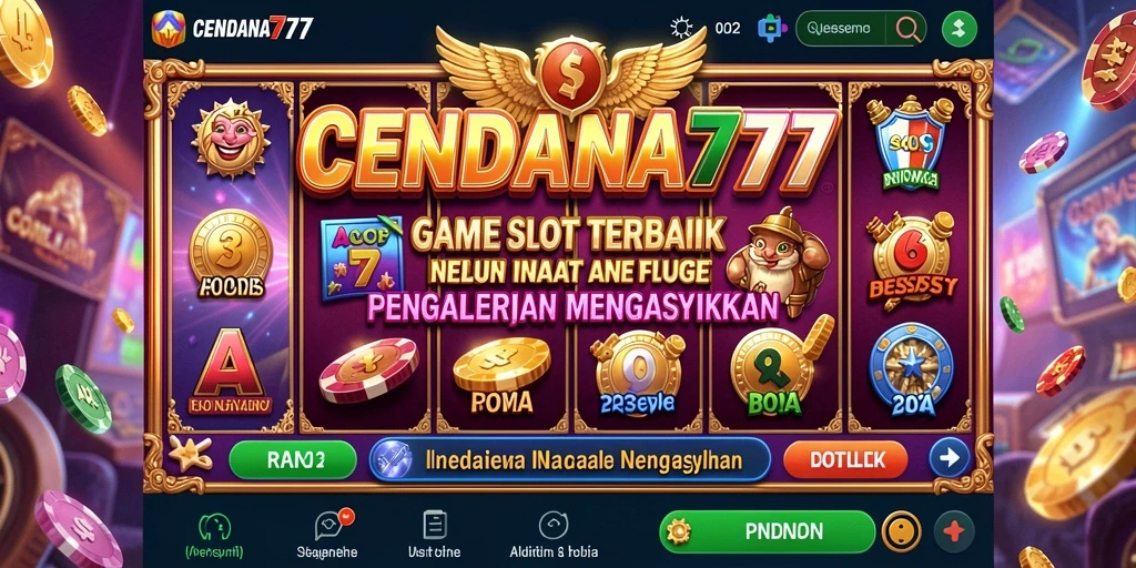Gameplay CENDANA777 menunjukkan keseruan permainan slot yang menarik.