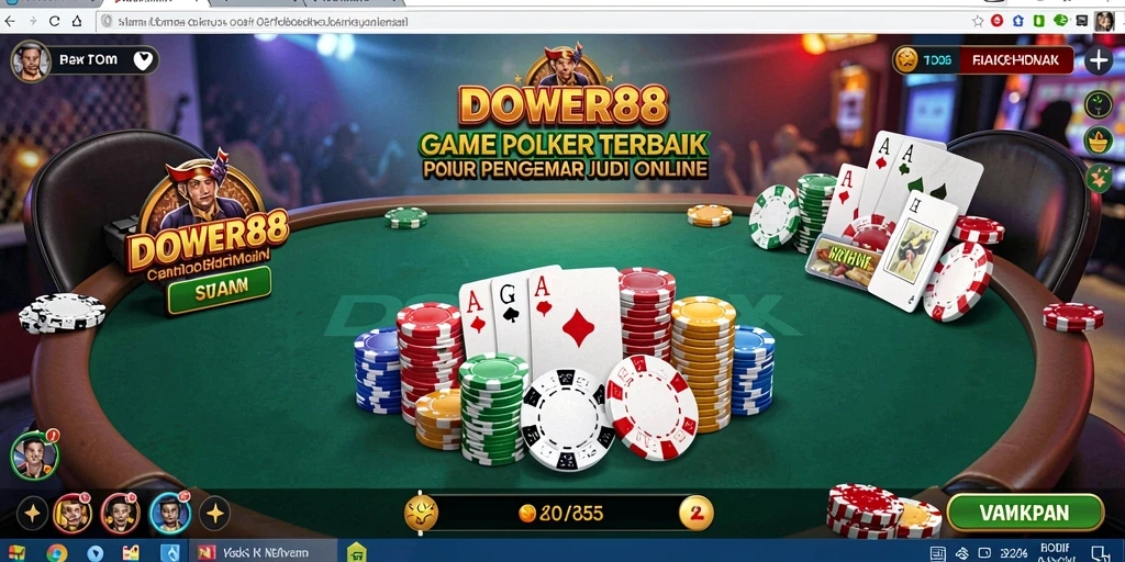 Tampilan gameplay DOWER88 yang menegangkan dan penuh strategi.