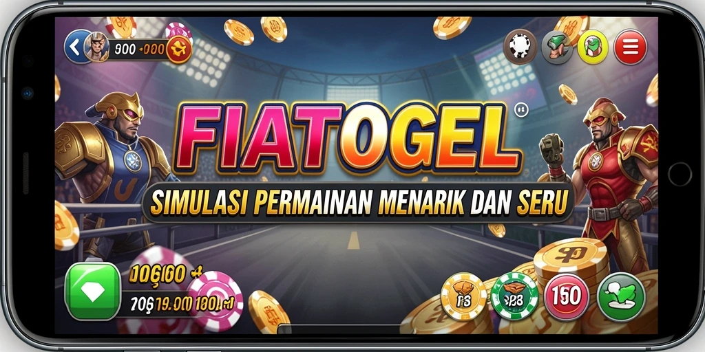 Tangkapan layar gameplay menarik dari FIATOGEL yang menunjukkan fitur simulasi.