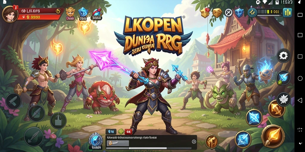 Tampilan gameplay LKOPEN yang seru dan penuh aksi.