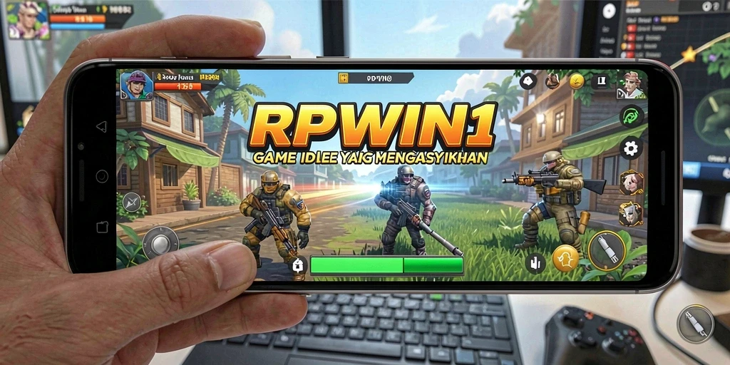Tampilan gameplay RPWIN1 yang menyenangkan dan interaktif.