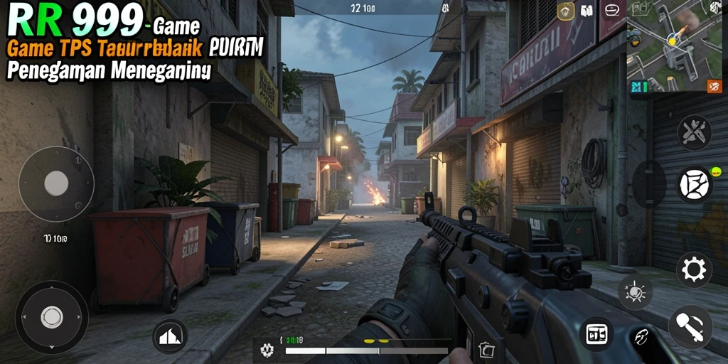 Tampilan gameplay RR999 yang mendebarkan dan penuh aksi.