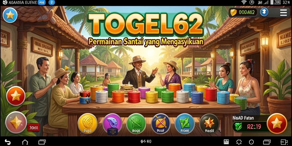 Tampilan gameplay TOGEL62 yang seru dan menyenangkan.