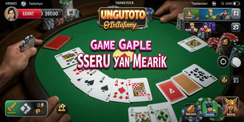 Tampilan menarik dan gameplay seru di UNGUTOTO.